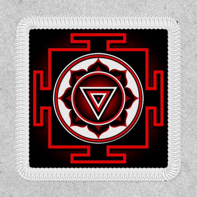 Kali Yantra Patch (Front)