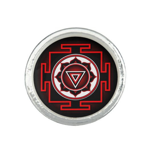 Kali Yantra Ring (Front)