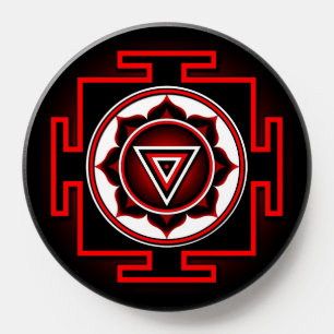 Kali Yantra Sacred Geometry PopSocket
