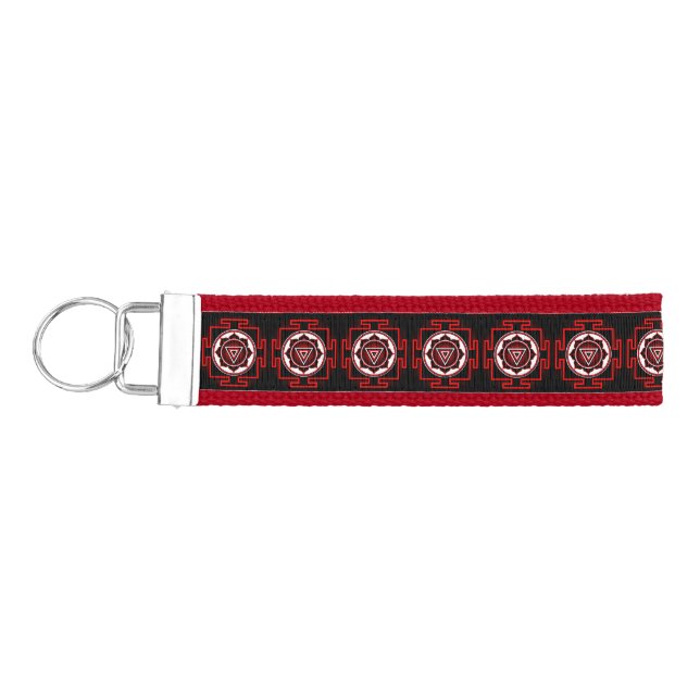 Kali Yantra Wrist Keychain (Keys on Left)