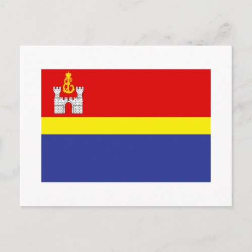 Kaliningrad Oblast Flag Postcard