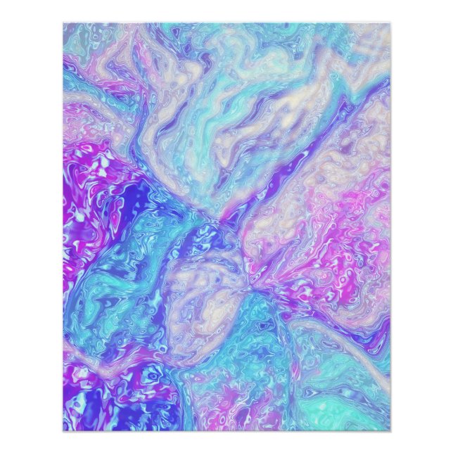 Kaliverse Fluid Fractal #01 Poster (Front)