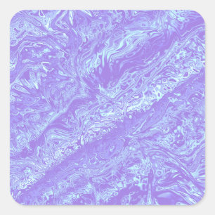 Kaliverse Fluid Fractal #01 Square Sticker
