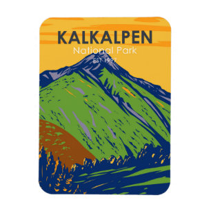 Kalkalpen National Park Austria Vintage Magnet