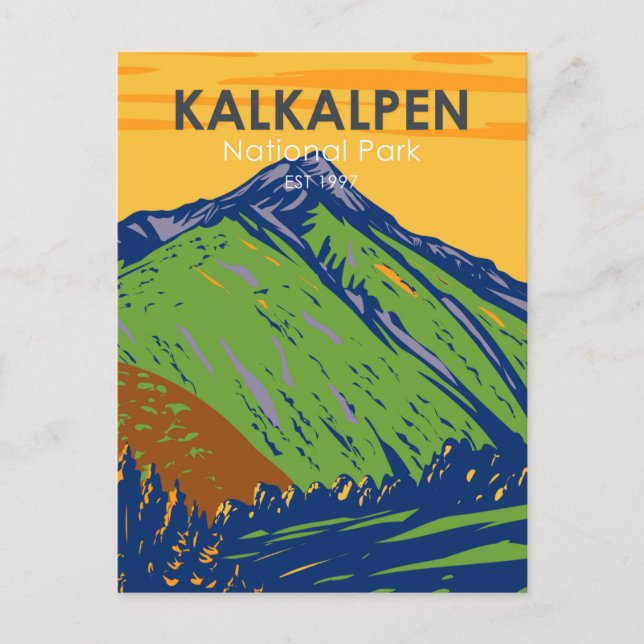 Kalkalpen National Park Austria Vintage Postcard (Front)
