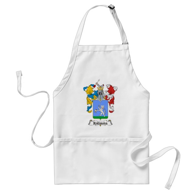Kalman Family Coat of Arms Apron (Front)