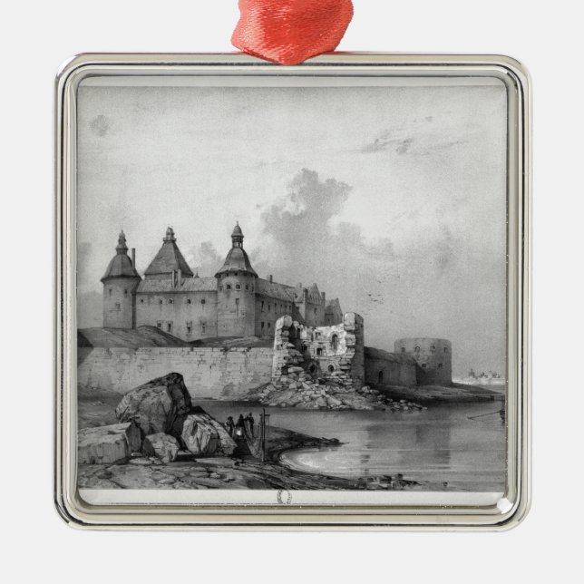 Kalmar Castle Metal Ornament (Front)