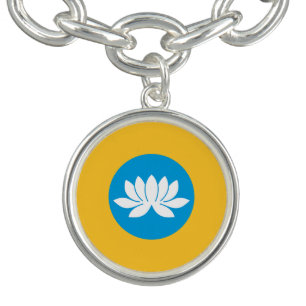 Kalmykia Flag Bracelet