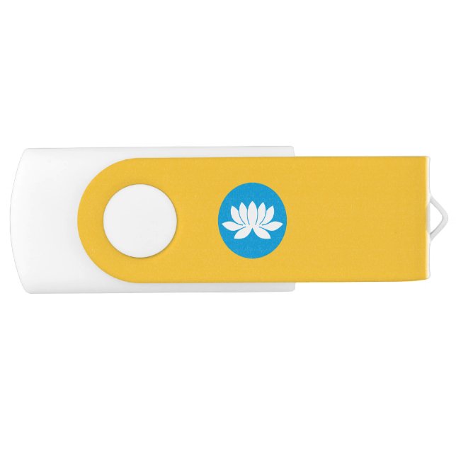 Kalmykia Flag Flash Drive (Front)