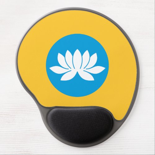 Kalmykia Flag Gel Mouse Pad