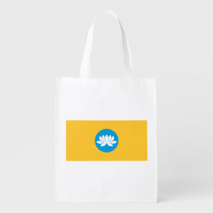 Kalmykia Flag Grocery Bag