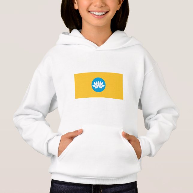 Kalmykia Flag Hoodie (Front)