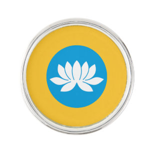 Kalmykia Flag Lapel Pin