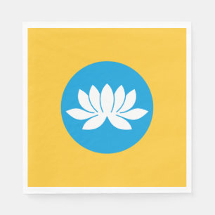 Kalmykia Flag Napkins