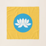 Kalmykia Flag Scarf<br><div class="desc">Patriotic flag of Kalmykia.</div>