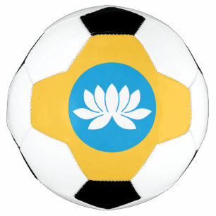Kalmykia Flag Soccer Ball