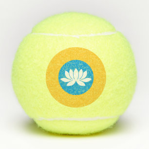 Kalmykia Flag Tennis Balls