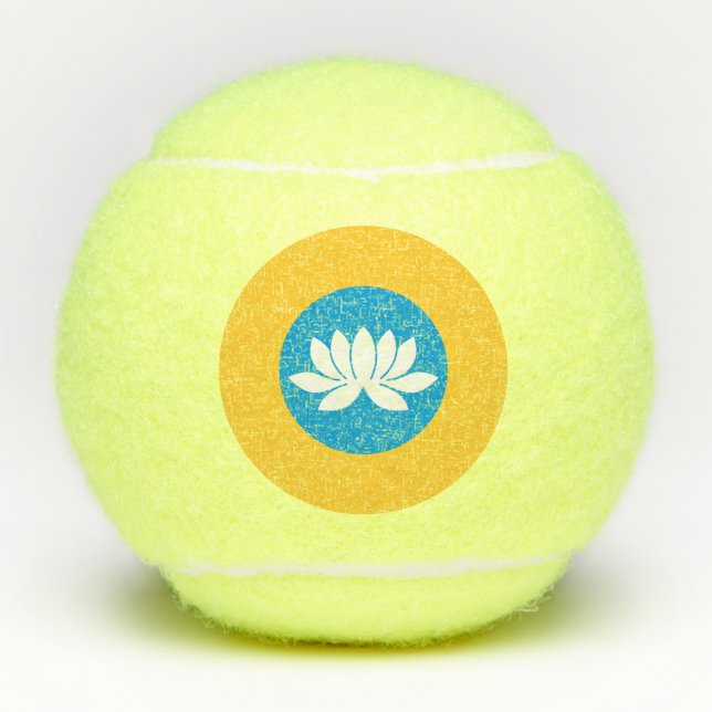 Kalmykia Flag Tennis Balls (Front)