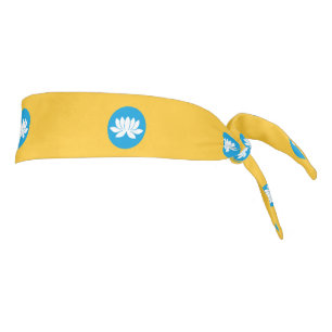 Kalmykia Flag Tie Headband