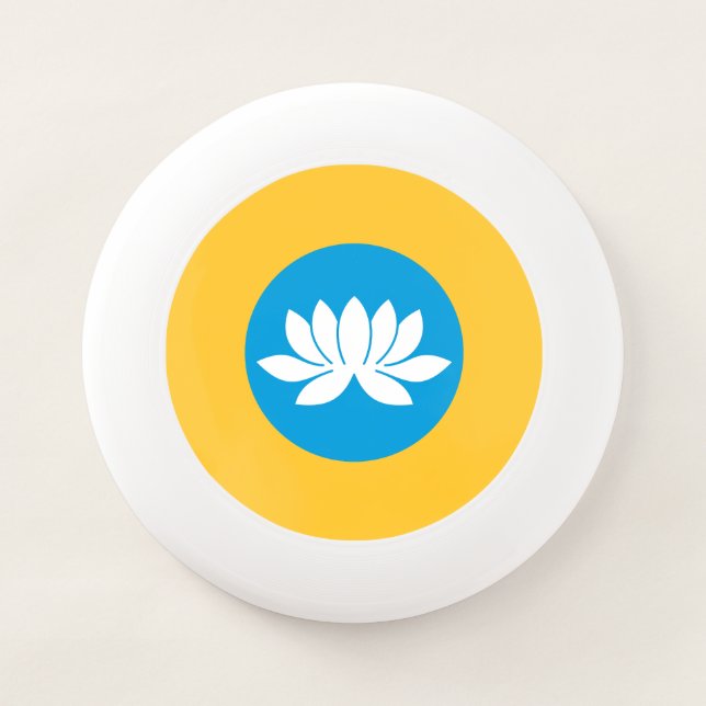 Kalmykia Flag Wham-O Frisbee (Front)
