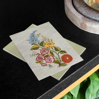 kalocsai floral motifs in light base