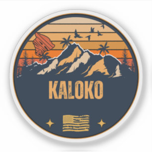 Kaloko, Hawaii Sticker