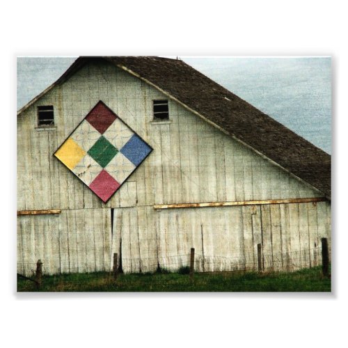 Kalona Barn Quilt Photo Print