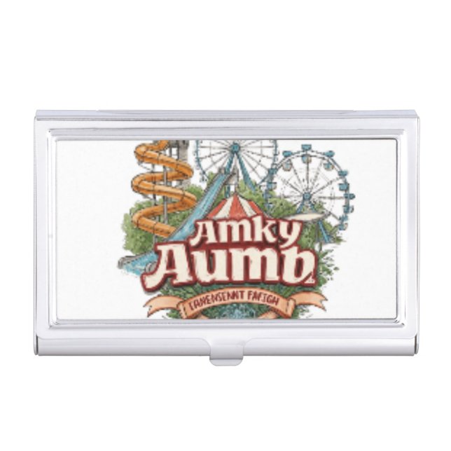 Kalyan Amusement Park Water Wave Business Card Hol Case (Front)