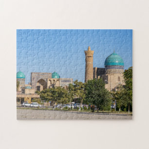 Kalyan mosque and minaret - Bukhara, Uzbekistan Jigsaw Puzzle