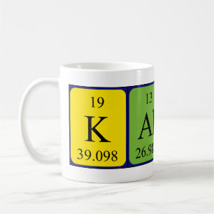 Kalyn periodic table name mug