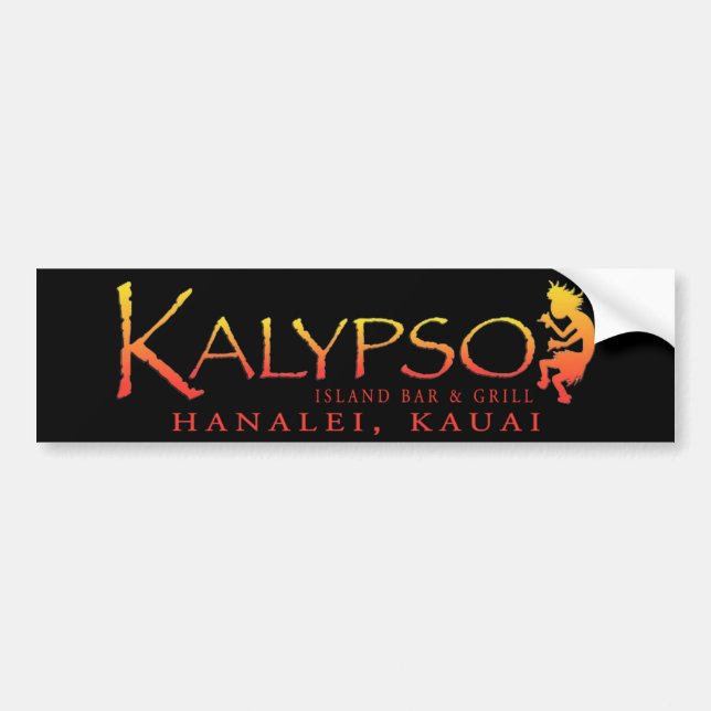 Kalypso Island Bar and Grill Bumper Sticker (Front)