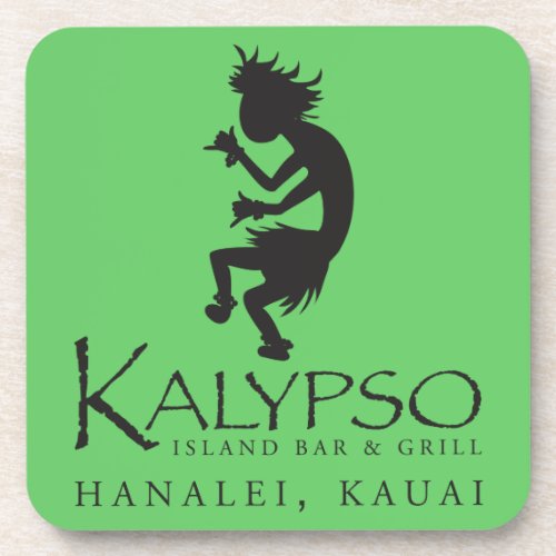 Kalypso Kane Logo in Black Coaster