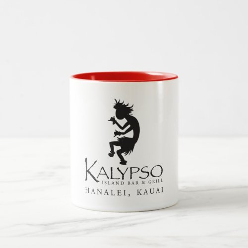 Kalypso Kane Logo in Black Two_Tone Coffee Mug