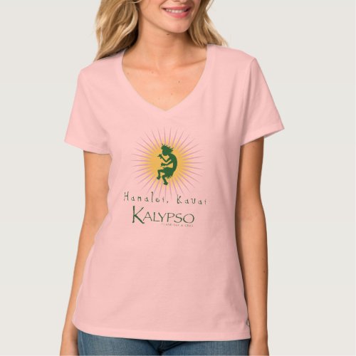 Kalypso Kane Yellow Sunburst T_Shirt