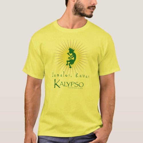 Kalypso Kane Yellow Sunburst T_Shirt