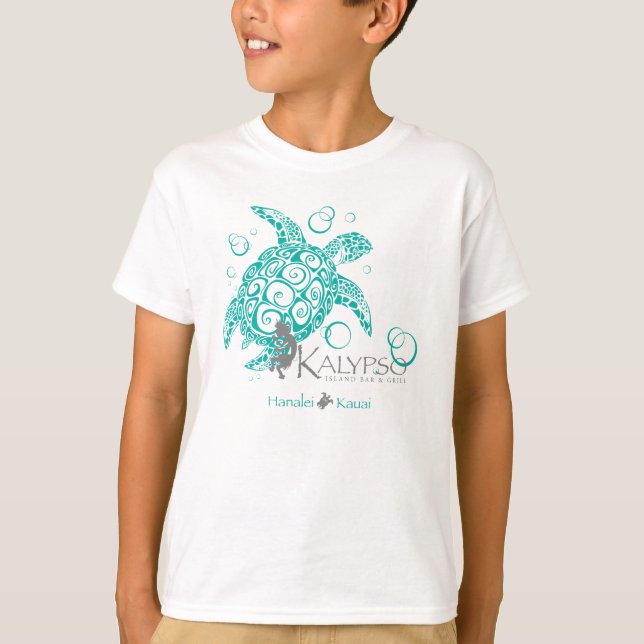 Kalypso Sea Turtle Shell Dance T-Shirt (Front)