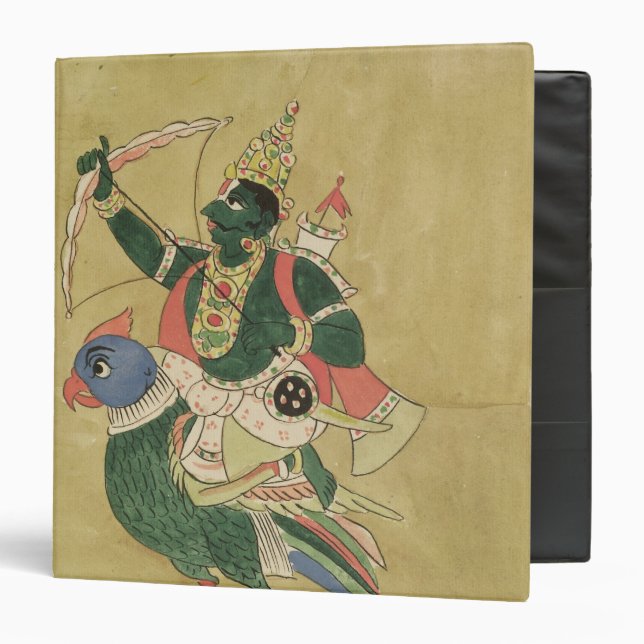 Kama, God of Love, 18th-19th century 3 Ring Binder (Front/Inside)
