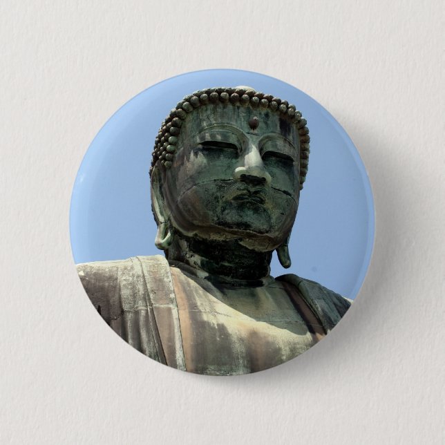 kamakura buddha button (Front)