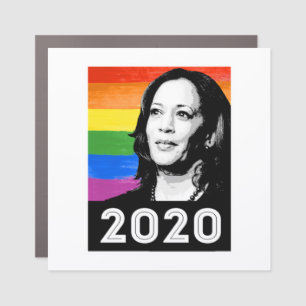 KAMALA 2020 PRIDE POSTER CAR MAGNET
