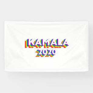 Kamala 2020 Retro Pride Banner