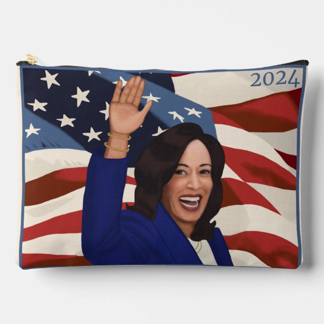 Kamala 2024 accessory pouch (Front)