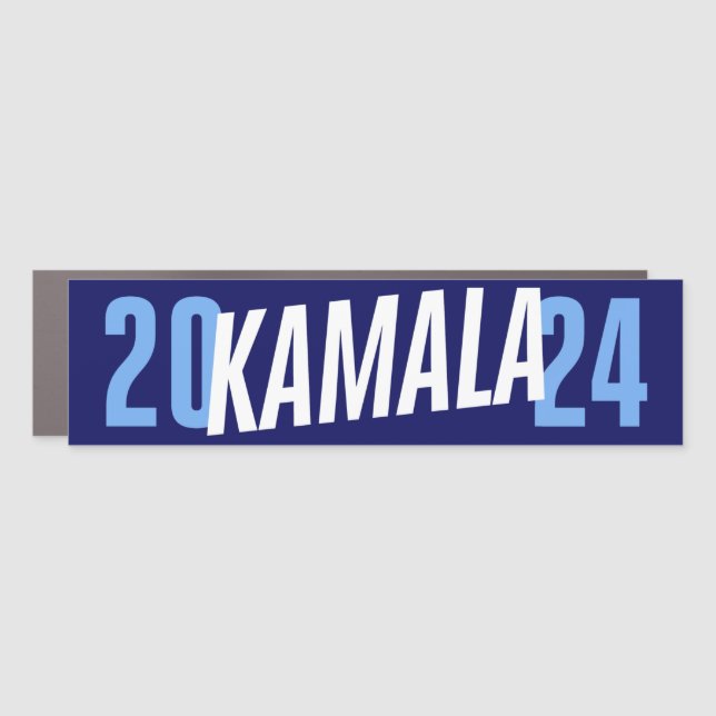 Kamala 2024 Bumper Car Magnet (Front)
