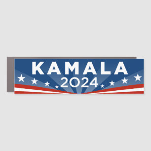 Kamala 2024 Bumper Car Magnet