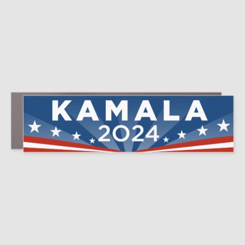Kamala 2024 Bumper Car Magnet
