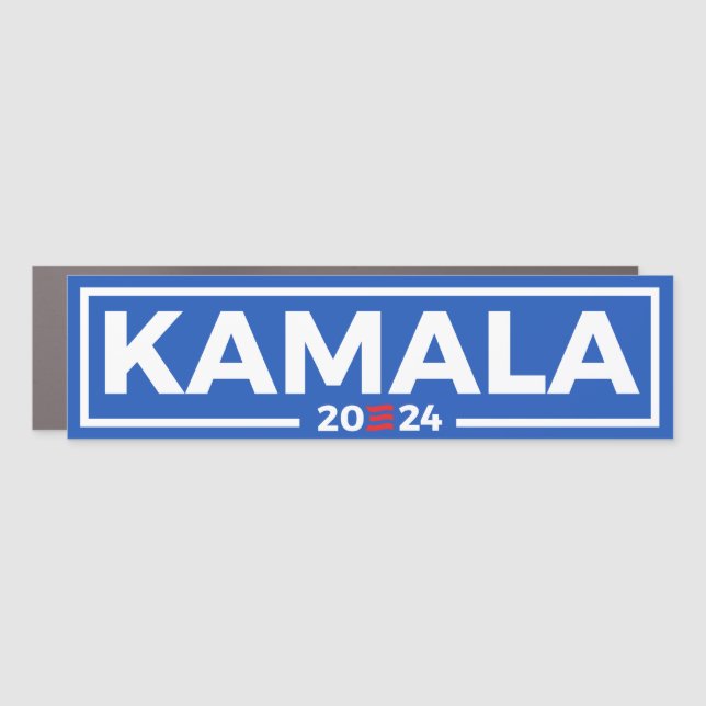 KAMALA 2024 CAR MAGNET (Front)