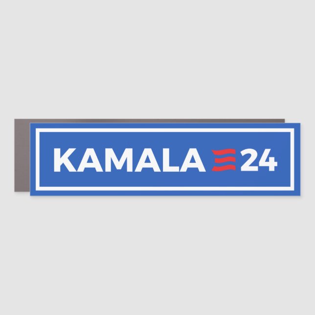 KAMALA 2024 CAR MAGNET (Front)