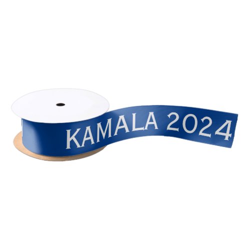 Kamala 2024 for President Thunder_Cove  Satin Ribbon