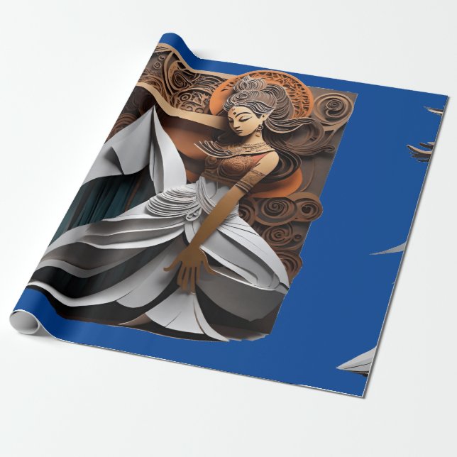 Kamala 2024 for President Thunder_Cove  Wrapping Paper (Unrolled)