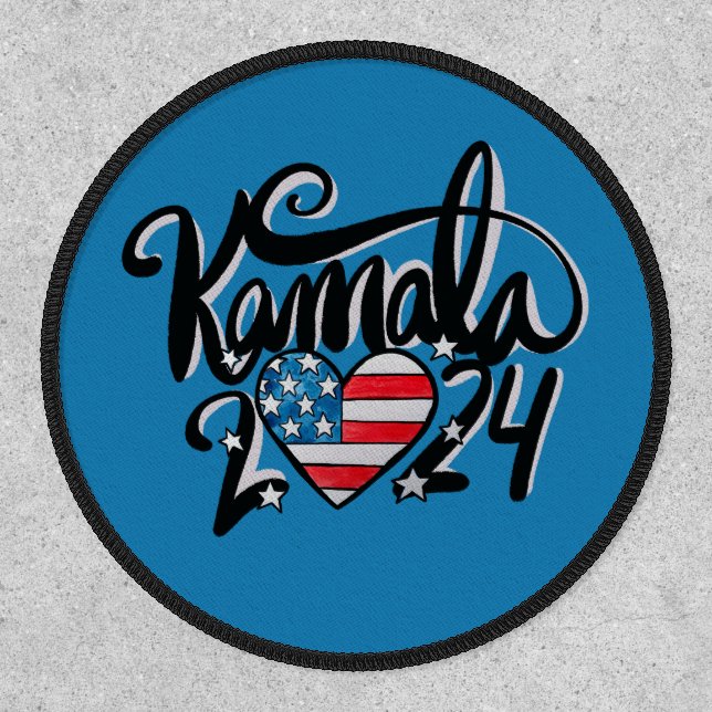 Kamala 2024                                        patch (Front)