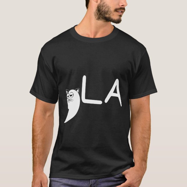 Kamala 2024 President Comma La cat Retro Men Women T-Shirt (Front)